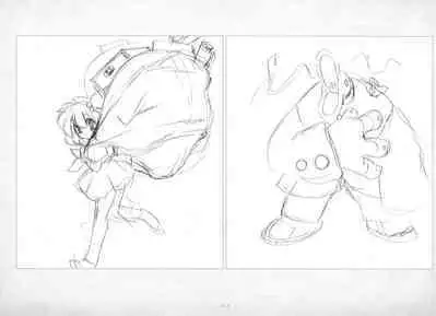 ALICESOFT ORION SCRIBBLES with CROQUIS ULTIMATE EDITION VOL.3 織音計画特別版  ラフ画集