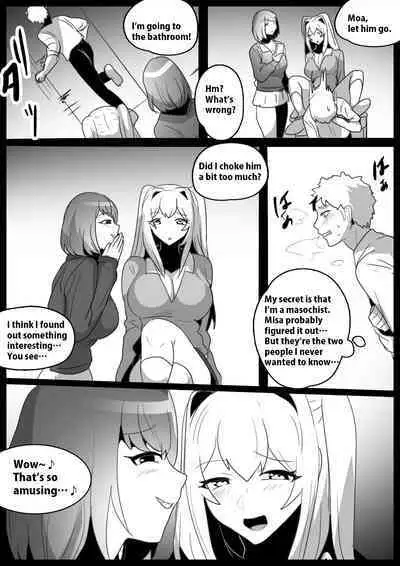 Onaji Class no  Onna Tomodachi ni Maso Bare shite, Sandbag Dorei ni  Otosareta Hanashi. | Turned into a punching bag slave by two girls in my class who found out I was a masochist