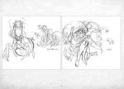 ALICESOFT ORION SCRIBBLES with CROQUIS ULTIMATE EDITION VOL.2 織音計画特別版  ラフ画集