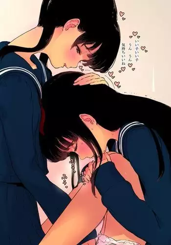 Yuri Couple no Youji Taikou Junyuu Omorashi Amayakashi H + Bukatsu no Senpai o Seiteki ni Amayakasu Kouhai-chan