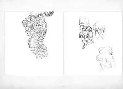ALICESOFT ORION SCRIBBLES with CROQUIS ULTIMATE EDITION VOL.3 織音計画特別版  ラフ画集