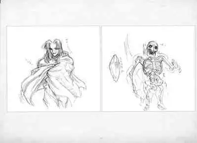 ALICESOFT ORION SCRIBBLES with CROQUIS ULTIMATE EDITION VOL.2 織音計画特別版  ラフ画集