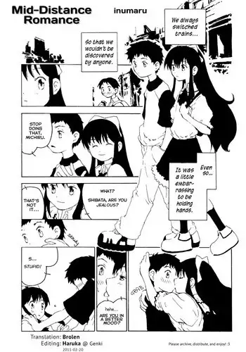 [Inumaru] Mid-Distance Romance (Shounen Ai no Bigaku - The Josou Shounen) [English] [Brolen]
