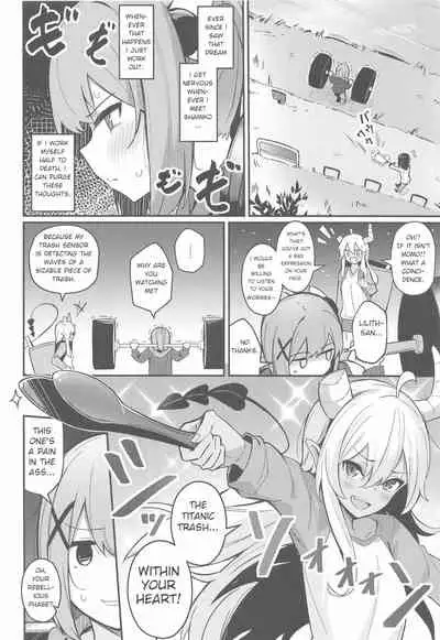 [Bochi Bochi no Ki (Borusiti)] Mazoku no Usui Sho | The Demon's Thin-book (Machikado Mazoku) [English]