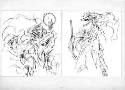 ALICESOFT ORION SCRIBBLES with CROQUIS ULTIMATE EDITION VOL.2 織音計画特別版  ラフ画集