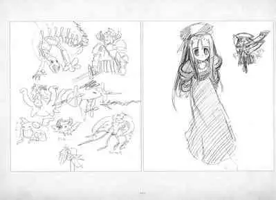 ALICESOFT ORION SCRIBBLES with CROQUIS ULTIMATE EDITION VOL.3 織音計画特別版  ラフ画集