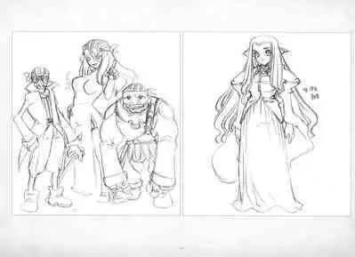 ALICESOFT ORION SCRIBBLES with CROQUIS ULTIMATE EDITION VOL.3 織音計画特別版  ラフ画集
