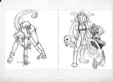 ALICESOFT ORION SCRIBBLES with CROQUIS ULTIMATE EDITION VOL.2 織音計画特別版  ラフ画集
