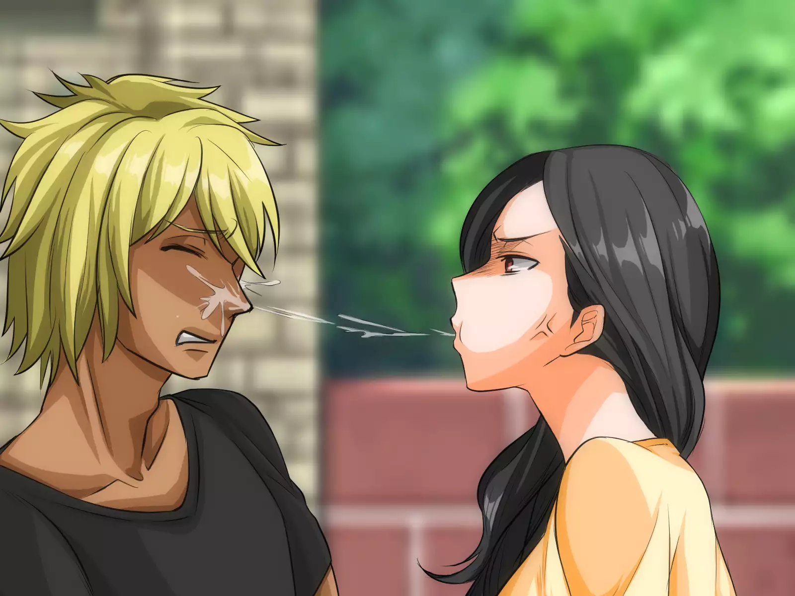 Furyou Girai na Hazu no Hitozuma ga Gal-O ni Otosarete Furin Shi, Otto ni Bareru made no Ichibu Shijuu