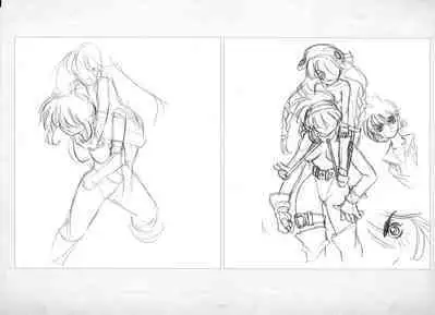 ALICESOFT ORION SCRIBBLES with CROQUIS ULTIMATE EDITION VOL.2 織音計画特別版  ラフ画集