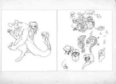 ALICESOFT ORION SCRIBBLES with CROQUIS ULTIMATE EDITION VOL.2 織音計画特別版  ラフ画集