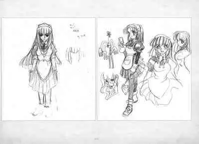 ALICESOFT ORION SCRIBBLES with CROQUIS ULTIMATE EDITION VOL.3 織音計画特別版  ラフ画集
