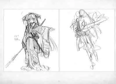 ALICESOFT ORION SCRIBBLES with CROQUIS ULTIMATE EDITION VOL.4 織音計画特別版  ラフ画集
