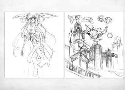 ALICESOFT ORION SCRIBBLES with CROQUIS ULTIMATE EDITION VOL.3 織音計画特別版  ラフ画集