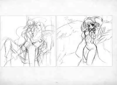 ALICESOFT ORION SCRIBBLES with CROQUIS ULTIMATE EDITION VOL.3 織音計画特別版  ラフ画集