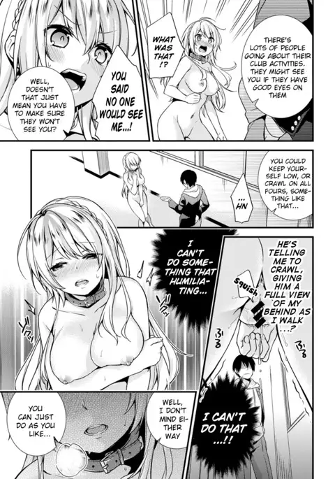Gakuen no Ojou-sama ga Roshutsukyou no Dohentai datta Hanashi Ch. 1-2