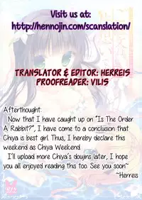 (C88) [Peach Candy (Yukie)] Gochuumon wa Kataomoi desu ka? | Is the Order an Unrequited Love? (Gochuumon wa Usagi desu ka?) [English] {Hennojin}