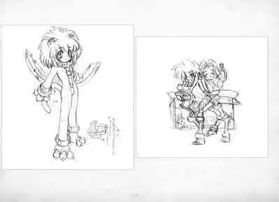 ALICESOFT ORION SCRIBBLES with CROQUIS ULTIMATE EDITION VOL.3 織音計画特別版  ラフ画集