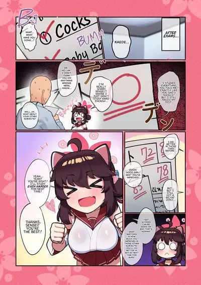 [Leonat] Kaede-chan Seichouroku 2 | Continuing to Keep Track of Kaede-chan’s Growth as a Lady (Blue Archive) [English] [head empty] [Uncensored] [Digital]