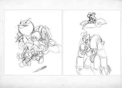 ALICESOFT ORION SCRIBBLES with CROQUIS ULTIMATE EDITION VOL.4 織音計画特別版  ラフ画集