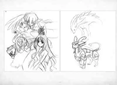 ALICESOFT ORION SCRIBBLES with CROQUIS ULTIMATE EDITION VOL.3 織音計画特別版  ラフ画集