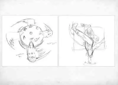 ALICESOFT ORION SCRIBBLES with CROQUIS ULTIMATE EDITION VOL.2 織音計画特別版  ラフ画集