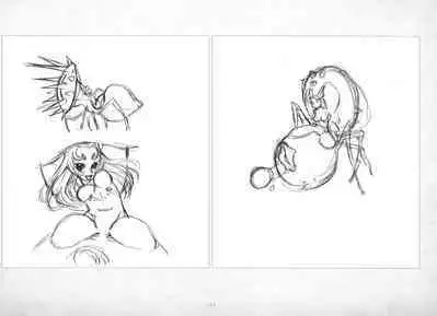 ALICESOFT ORION SCRIBBLES with CROQUIS ULTIMATE EDITION VOL.3 織音計画特別版  ラフ画集