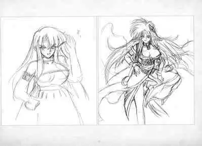 ALICESOFT ORION SCRIBBLES with CROQUIS ULTIMATE EDITION VOL.3 織音計画特別版  ラフ画集