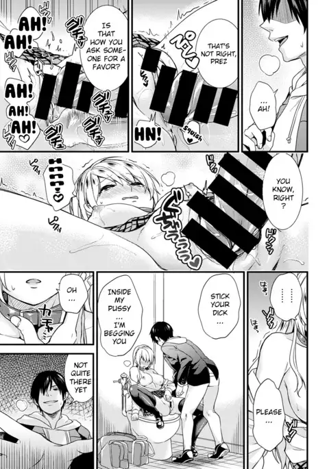 Gakuen no Ojou-sama ga Roshutsukyou no Dohentai datta Hanashi Ch. 1-2