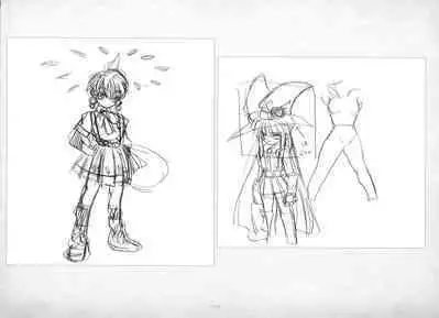 ALICESOFT ORION SCRIBBLES with CROQUIS ULTIMATE EDITION VOL.2 織音計画特別版  ラフ画集