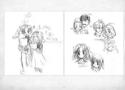 ALICESOFT ORION SCRIBBLES with CROQUIS ULTIMATE EDITION VOL.3 織音計画特別版  ラフ画集