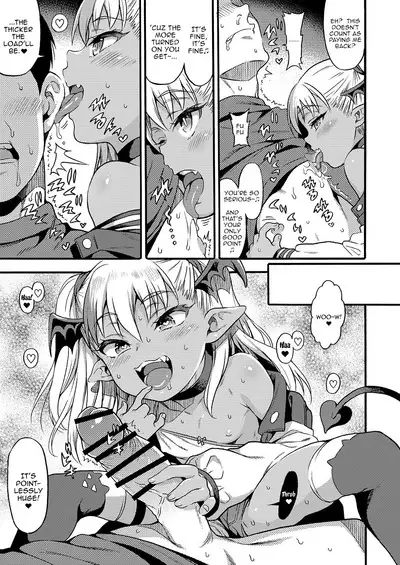 [Rabbish Kingdom (Uousaoh)] Yasashi Mesugaki Succubus ~SumahoHen~ | The Kind Bratty Succubus ~Smartphone Edition~ [English] {Doujins.com} [Digital]