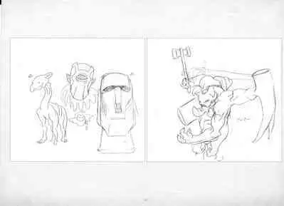 ALICESOFT ORION SCRIBBLES with CROQUIS ULTIMATE EDITION VOL.2 織音計画特別版  ラフ画集