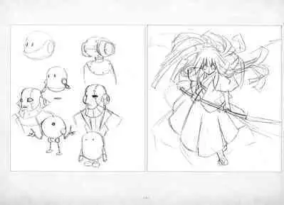 ALICESOFT ORION SCRIBBLES with CROQUIS ULTIMATE EDITION VOL.3 織音計画特別版  ラフ画集