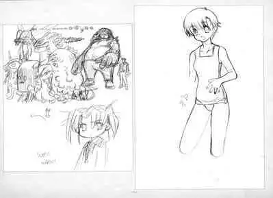 ALICESOFT ORION SCRIBBLES with CROQUIS ULTIMATE EDITION VOL.4 織音計画特別版  ラフ画集