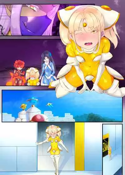 女装少年ヒーローのキミが女体化してモブ戦闘員に堕ちる漫画