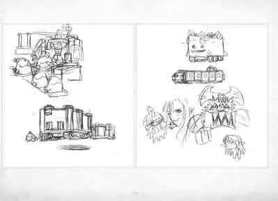 ALICESOFT ORION SCRIBBLES with CROQUIS ULTIMATE EDITION VOL.3 織音計画特別版  ラフ画集
