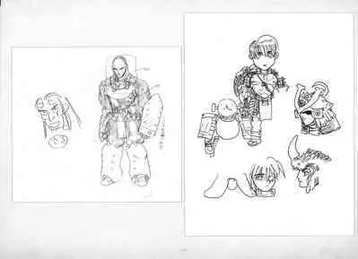 ALICESOFT ORION SCRIBBLES with CROQUIS ULTIMATE EDITION VOL.2 織音計画特別版  ラフ画集