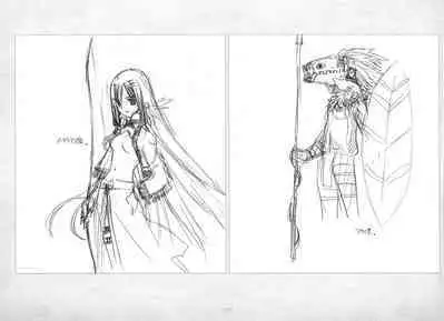 ALICESOFT ORION SCRIBBLES with CROQUIS ULTIMATE EDITION VOL.4 織音計画特別版  ラフ画集