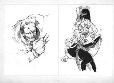 ALICESOFT ORION SCRIBBLES with CROQUIS ULTIMATE EDITION VOL.3 織音計画特別版  ラフ画集