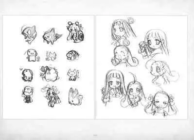 ALICESOFT ORION SCRIBBLES with CROQUIS ULTIMATE EDITION VOL.4 織音計画特別版  ラフ画集