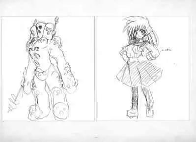 ALICESOFT ORION SCRIBBLES with CROQUIS ULTIMATE EDITION VOL.3 織音計画特別版  ラフ画集