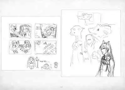 ALICESOFT ORION SCRIBBLES with CROQUIS ULTIMATE EDITION VOL.4 織音計画特別版  ラフ画集