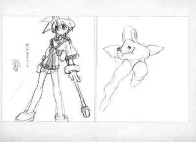 ALICESOFT ORION SCRIBBLES with CROQUIS ULTIMATE EDITION VOL.4 織音計画特別版  ラフ画集