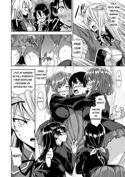 [Misaki (Mikemono Yuu)] Akuma de JK! -Makai Appli de Harem Shiken- | Devil Highschooler! -Creating a Harem With a Devil App- Ch. 3 [English] [AntaresNL667]