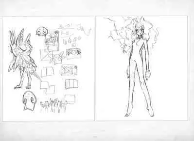 ALICESOFT ORION SCRIBBLES with CROQUIS ULTIMATE EDITION VOL.4 織音計画特別版  ラフ画集