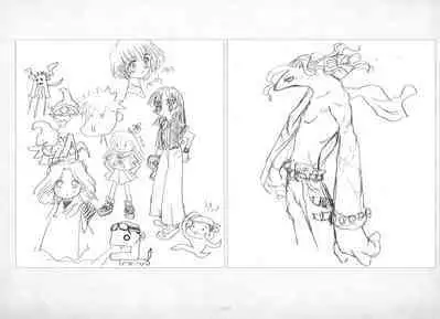 ALICESOFT ORION SCRIBBLES with CROQUIS ULTIMATE EDITION VOL.3 織音計画特別版  ラフ画集