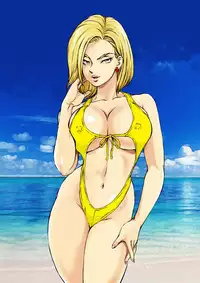 [Macaroni Ring (Kugayama Hodai)] Eromizugi! Vol. 1 Hitozuma Ningen 18-gou (Dragon Ball Z)