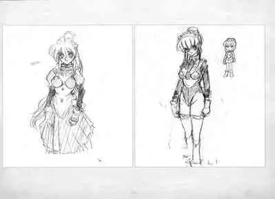 ALICESOFT ORION SCRIBBLES with CROQUIS ULTIMATE EDITION VOL.3 織音計画特別版  ラフ画集