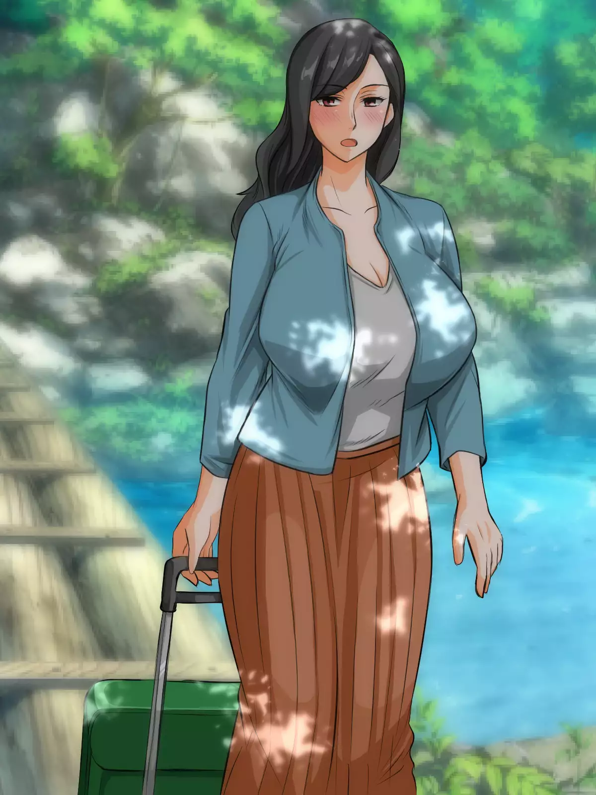 Furyou Girai na Hazu no Hitozuma ga Gal-O ni Otosarete Furin Shi, Otto ni Bareru made no Ichibu Shijuu